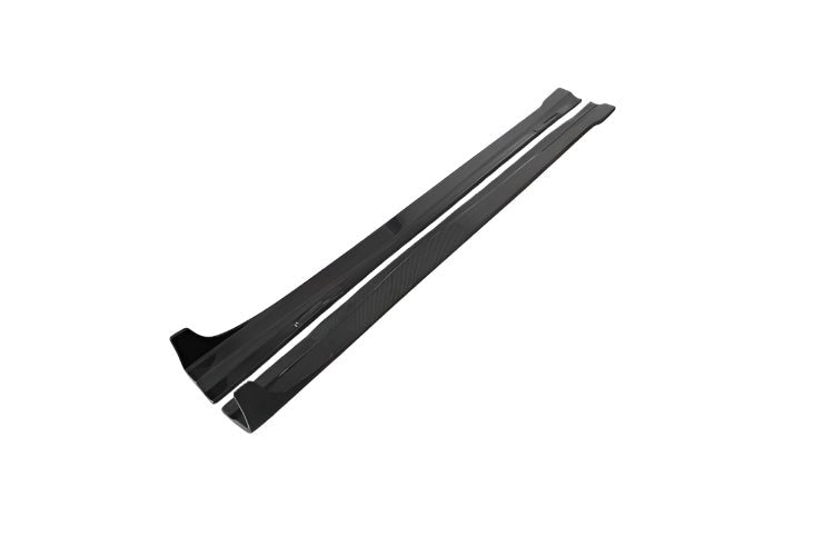 2012 - 2014 Mercedes Benz W204 C Class Coupe DP Style Carbon Fiber Side Skirts Under Board